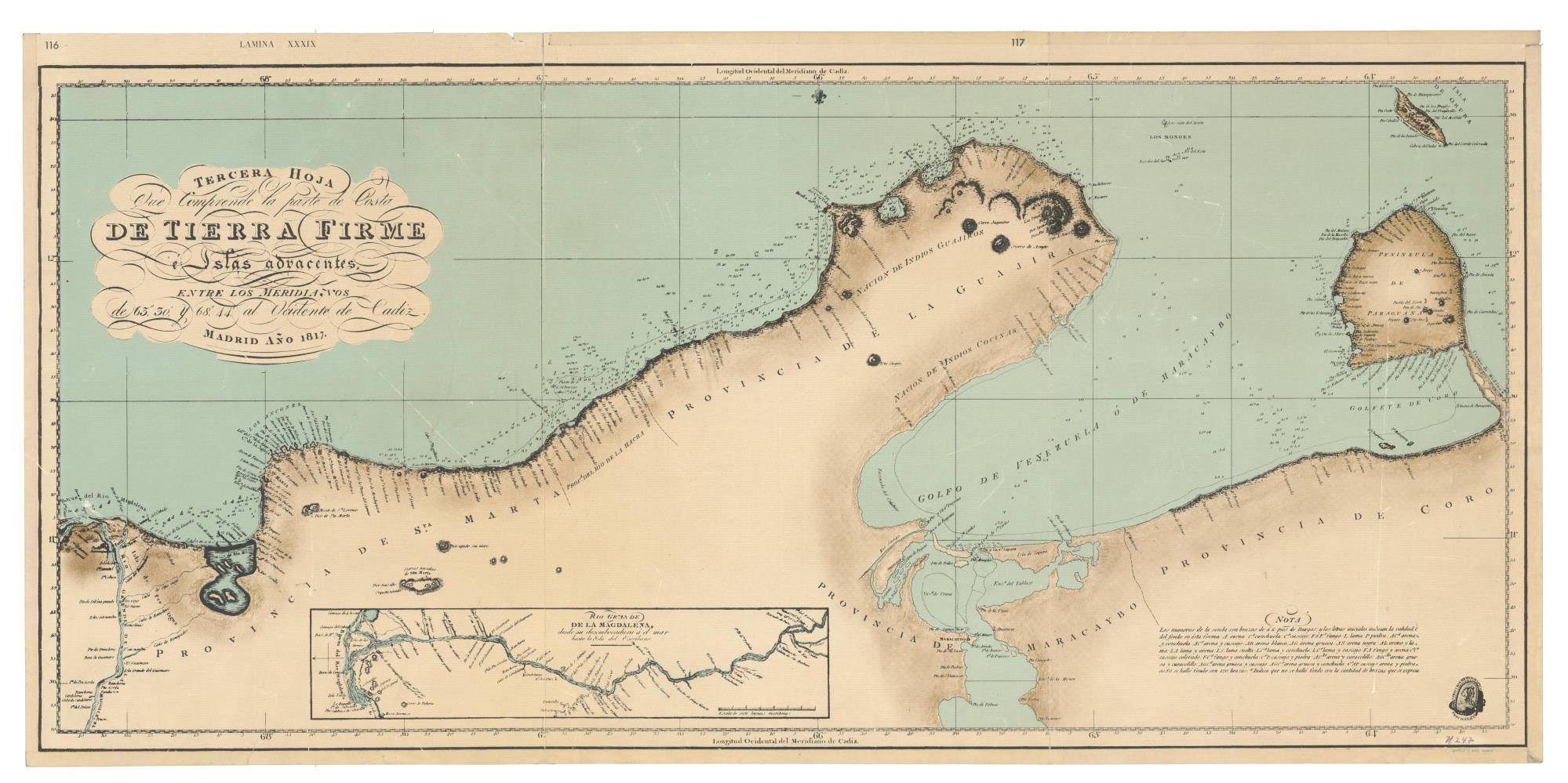 Figure 22. Joaquín Francisco Fidalgo, Tierra firme e islas adyacentes (1817, Madrid). Read more