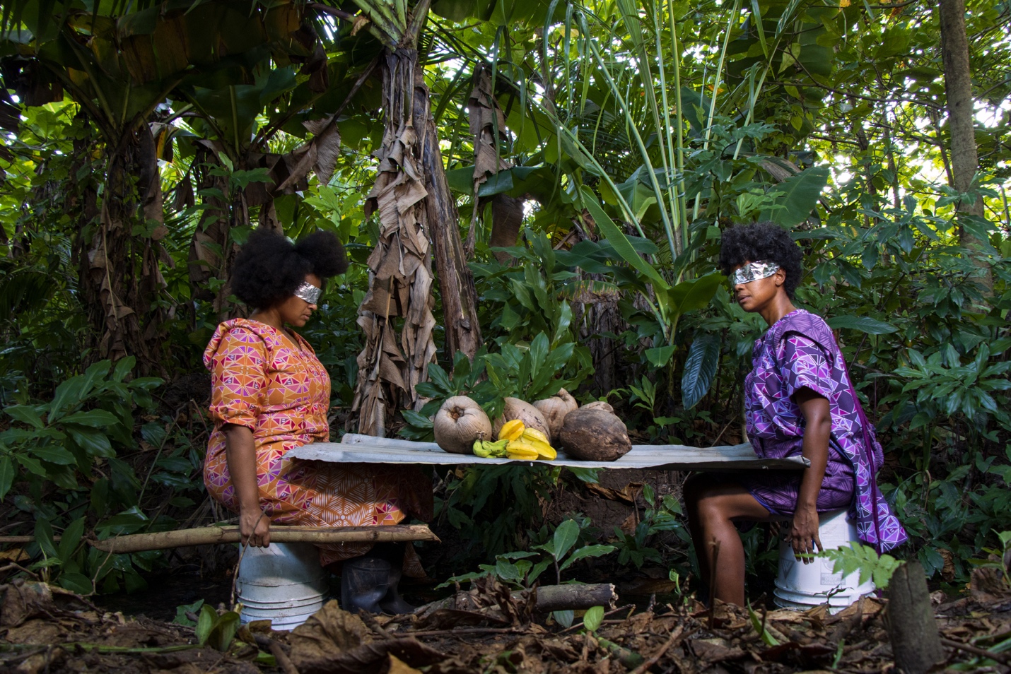 Las Nietas de Nonó. Still from FOODTOPIA: después de todo territorio. 2021. Digital video (color, sound). Courtesy the artists