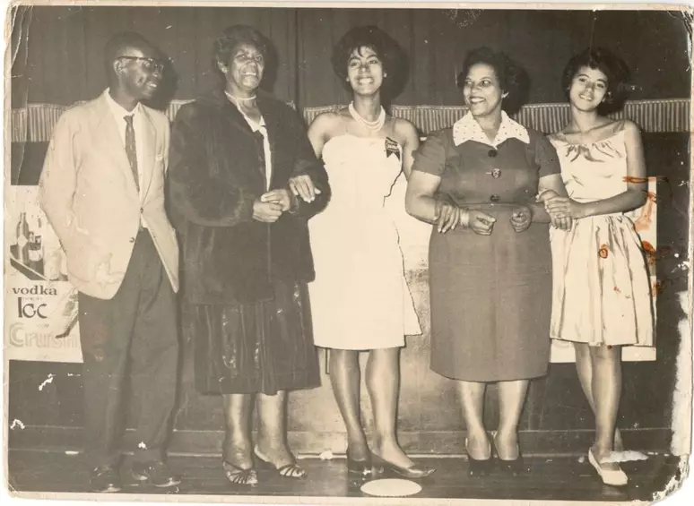 Image: opening of the 3rd National Congress of Domestic Workers, 1950s. Author unknown. Laudelina de Campos Melo, who founded the first domestic workers&rsquo; union in Brazil, is the one in the black blouse. Photo: Casa Laudelina.