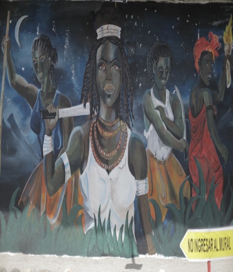 Mural. Municipality of Tadó, Chocó. Photo by María Fernanda Parra Ramírez