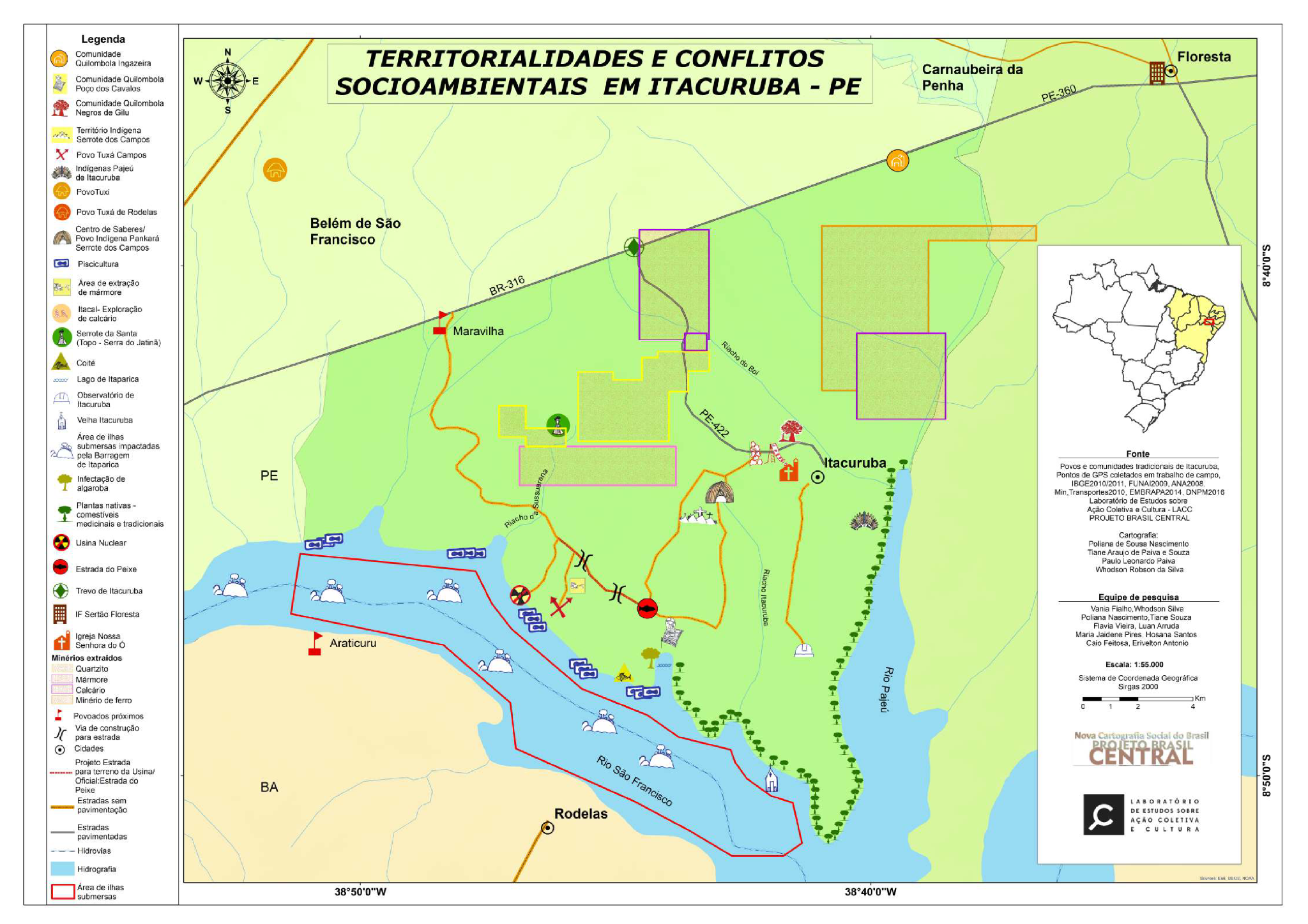 Source: Projeto Nova Cartografía Social (2019)